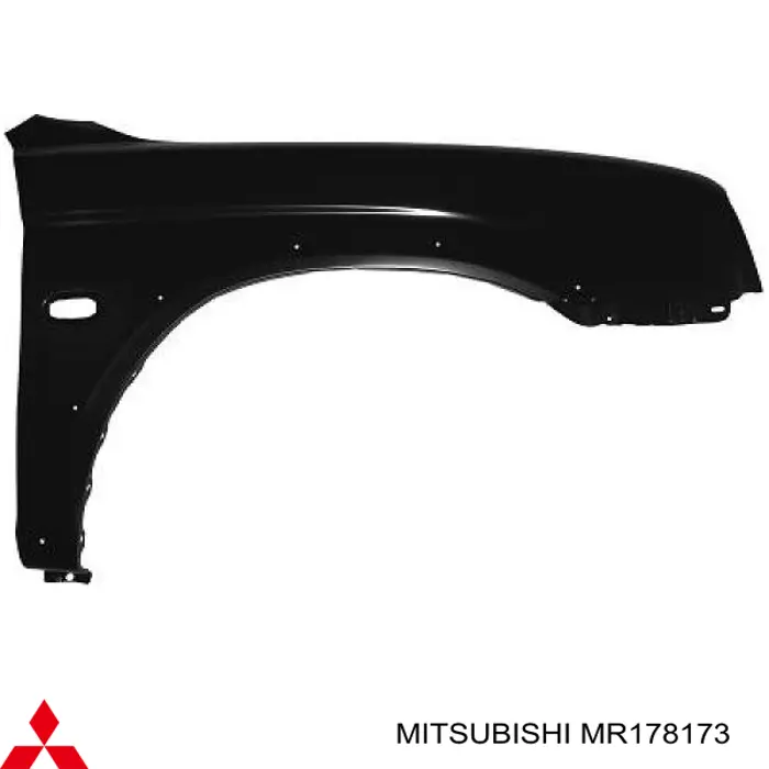Pára-lama dianteiro esquerdo Mitsubishi MR954767 preço, a partir de 580,27 USD