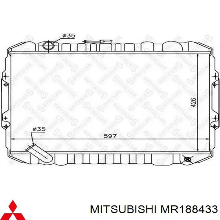 Compre 5273085 Polcar Radiador de esfriamento de motor