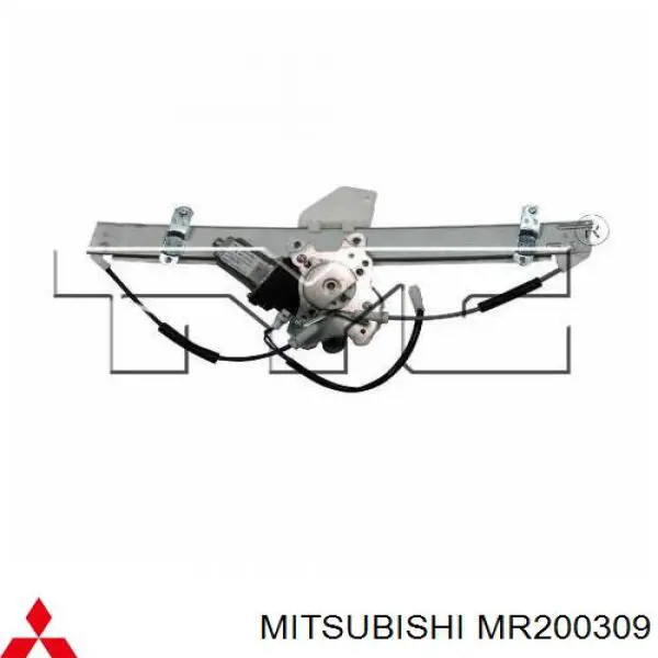  Mecanismo de acionamento de vidro da porta dianteira esquerda Mitsubishi Lancer VI sedan (CJ, CP) (1995 - 2003) VI