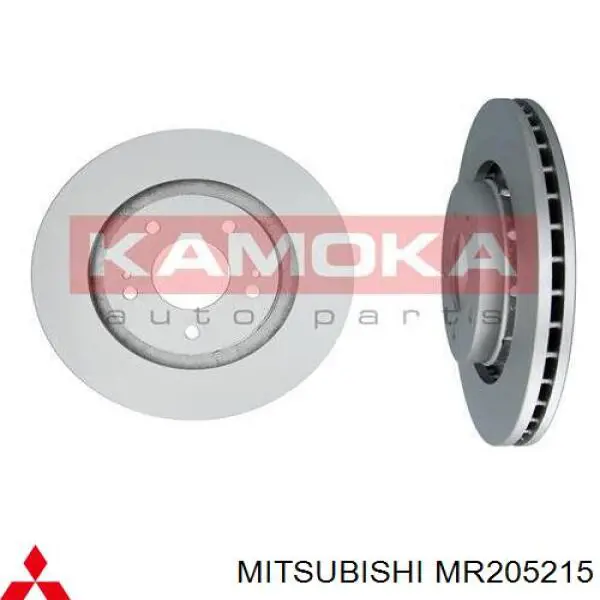 MR205215 Mitsubishi Disco do freio dianteiro