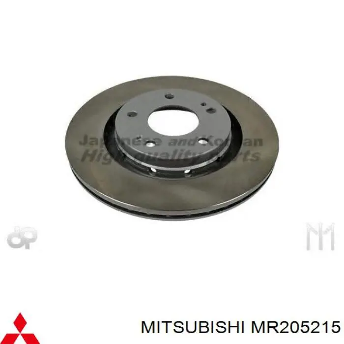 Compre MR205215 Mitsubishi Disco do freio dianteiro