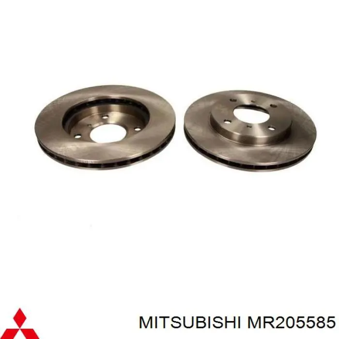 Disco do freio dianteiro Mitsubishi MR205585 preço, a partir de 36,29 USD