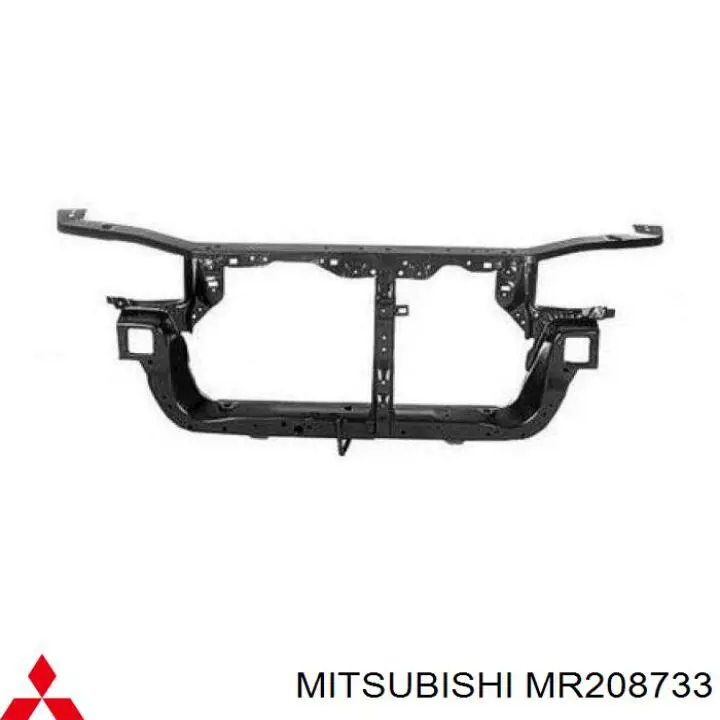 Suporte do radiador montado (painel de montagem de fixação das luzes) Mitsubishi Lancer VI sedan (CJ, CP) (1995 - 2003) VI