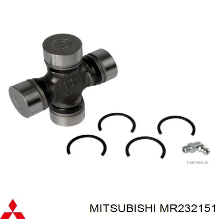 Compre MR232151 Mitsubishi Cruzeta da junta universal traseira