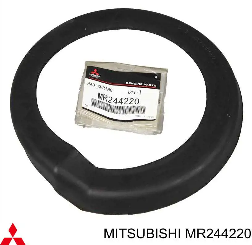 Espaçador (anel de borracha) da mola dianteira inferior Mitsubishi MR244220 preço, a partir de 11,43 USD