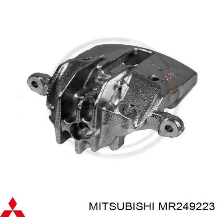 MR249223 Mitsubishi Suporte do freio dianteiro direito