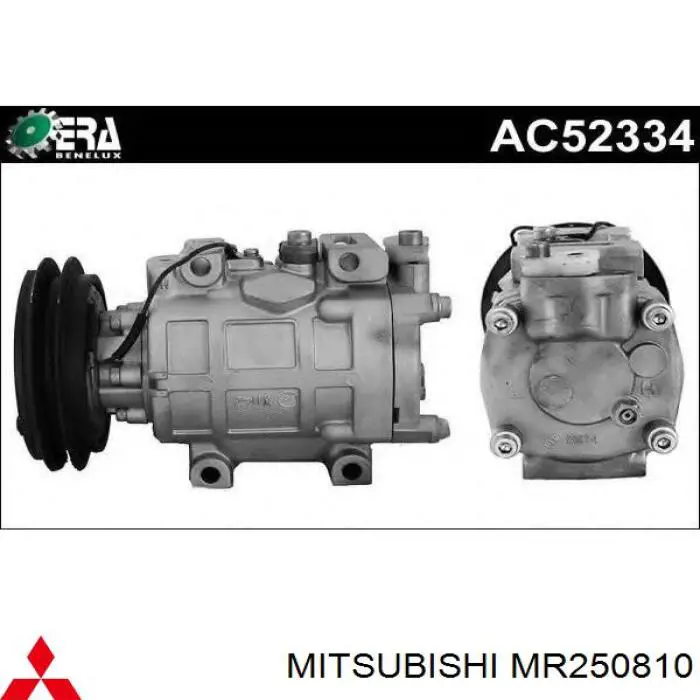 Compressor de aparelho de ar condicionado Mitsubishi MR250810 preço, a partir de 160,32 USD
