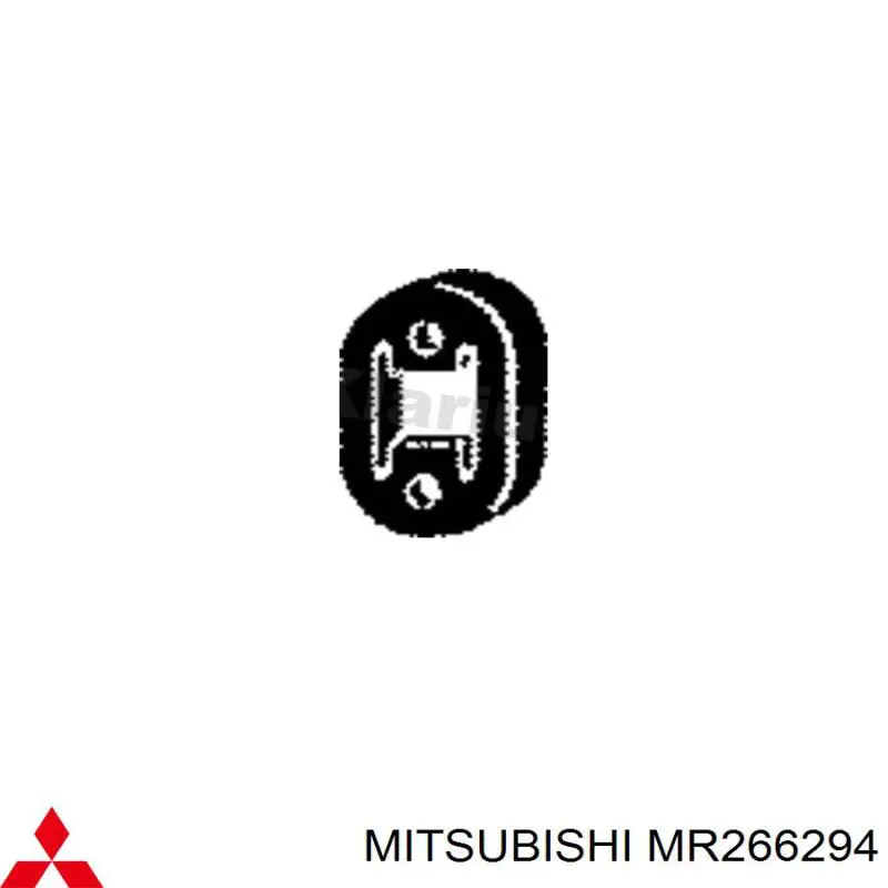 Compre MR266294 Mitsubishi Coxim de fixação do silenciador