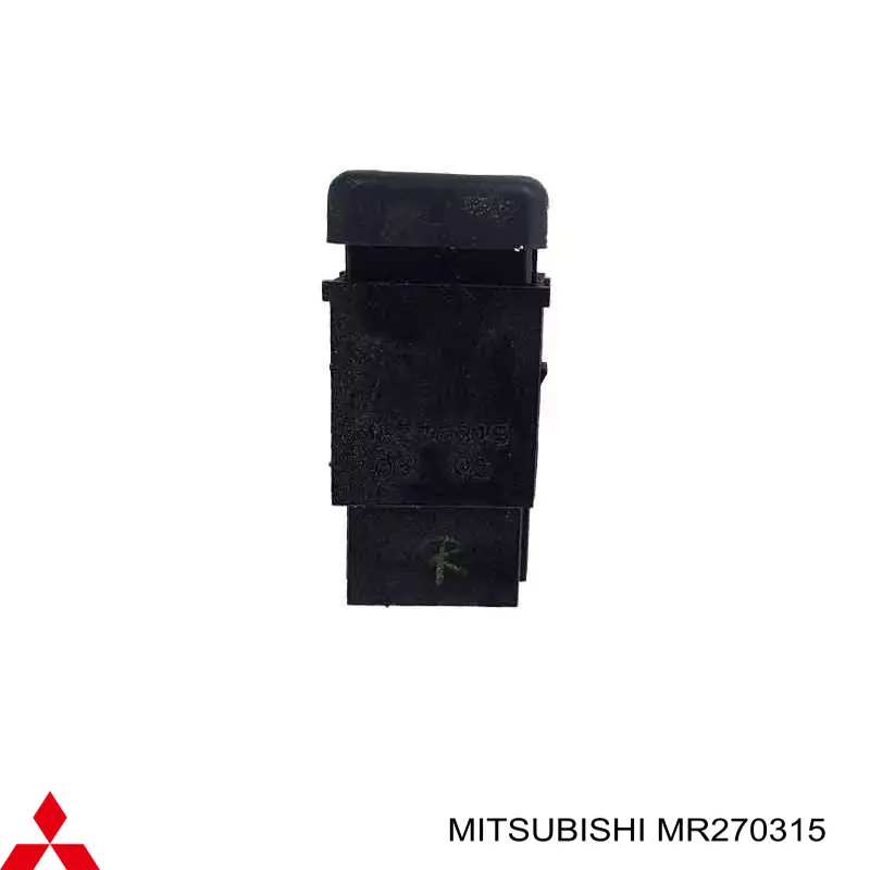Botão de ativação do sinal de emergência para Mitsubishi Space Star  DG0