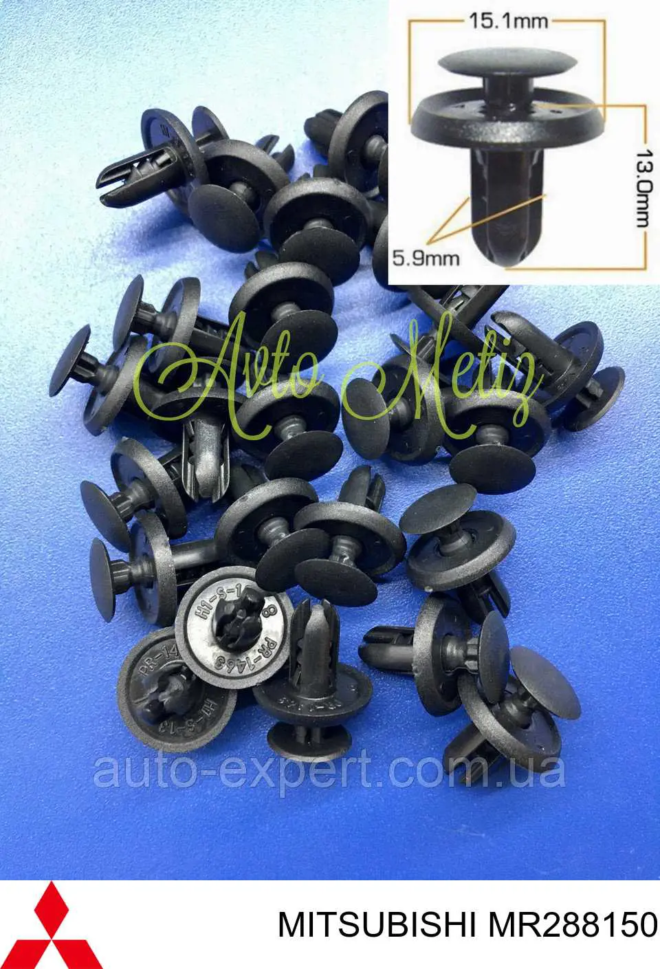 Cápsula (prendedor) de fixação do pára-choque traseiro Romix C10145 preço, a partir de 1,94 USD