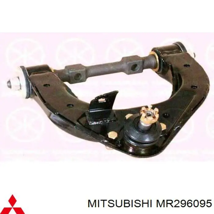Compre MR296095 Mitsubishi Braço oscilante superior esquerdo de suspensão dianteira