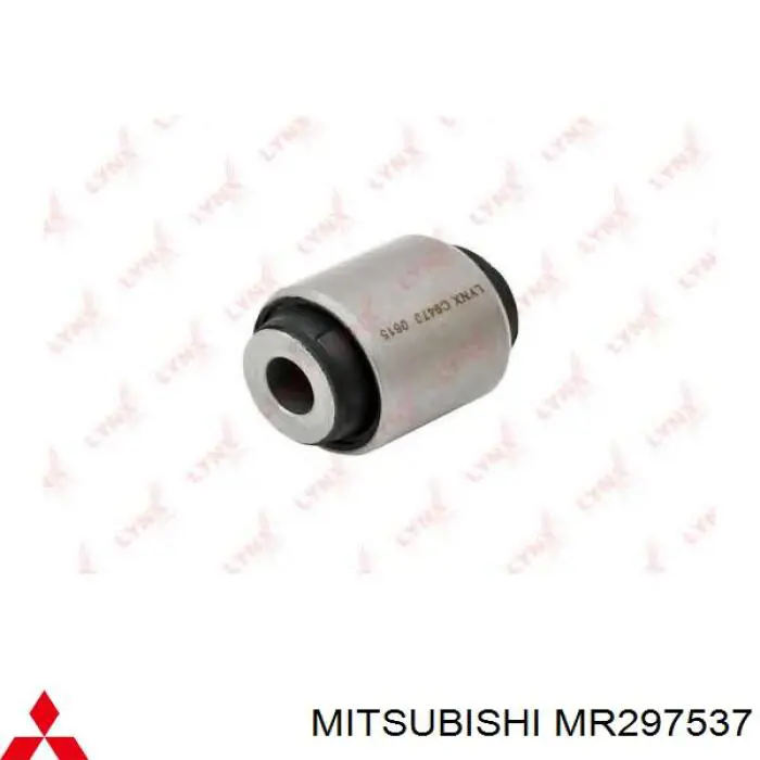 Compre MR297537 Mitsubishi Braço oscilante superior esquerdo de suspensão traseira