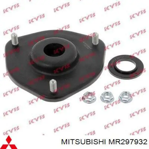MR297932 Mitsubishi Rolamento de suporte do amortecedor dianteiro