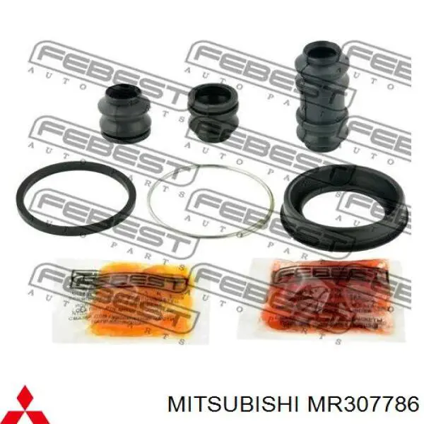 Compre MR307786 Mitsubishi Kit de reparação de suporte do freio traseiro