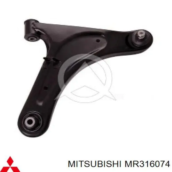 Bloco silencioso dianteiro do braço oscilante inferior Mitsubishi MR316074 preço, a partir de 9,20 USD