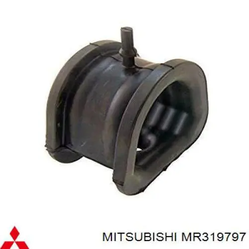 MR319797 Mitsubishi Bucha de fixação da cremalheira da direção