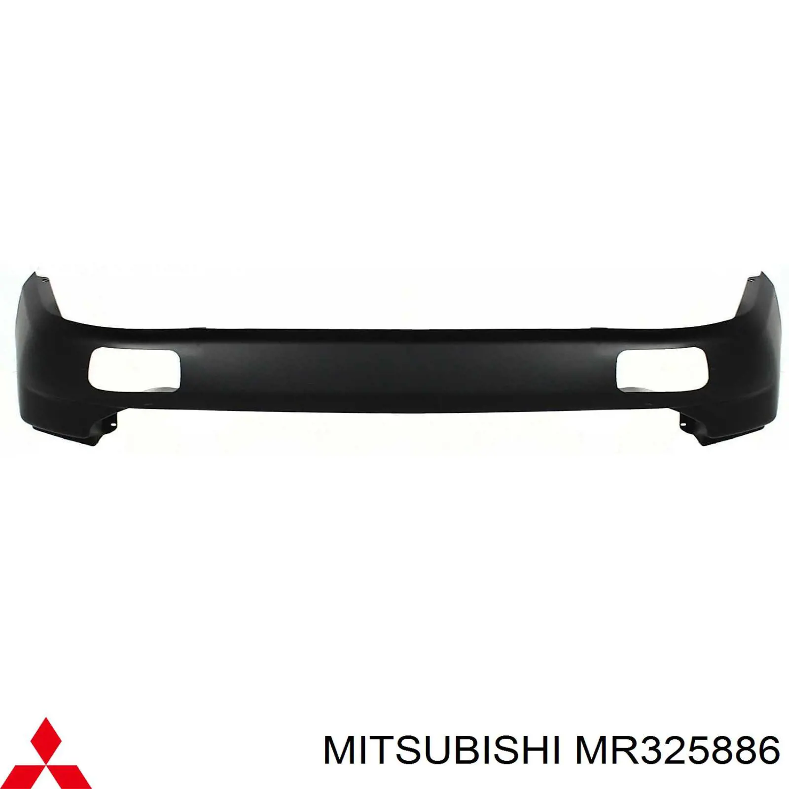 Pára-choque dianteiro Mitsubishi MR325886 preço, a partir de 411,69 USD