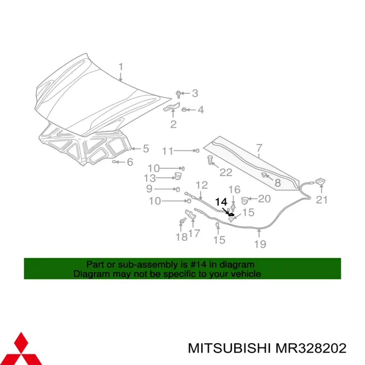 Compre MR328202 Mitsubishi 