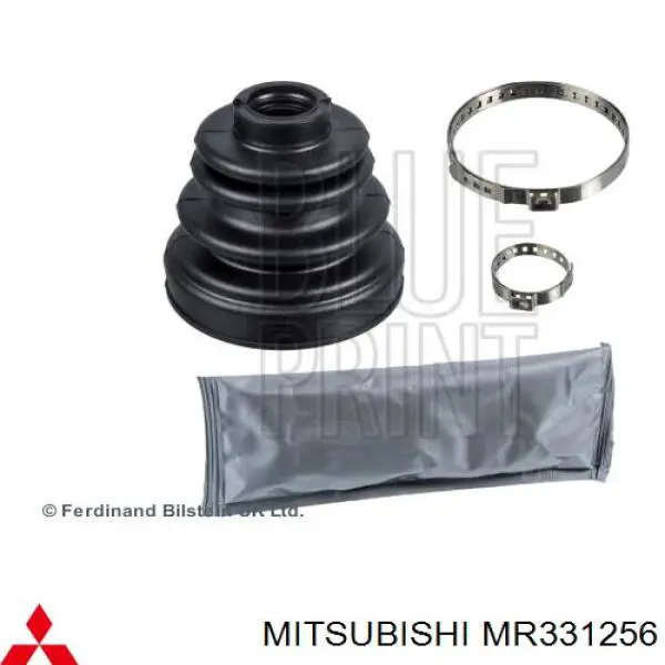 MR331256 Mitsubishi Bota de proteção interna esquerda de junta homocinética do semieixo dianteiro