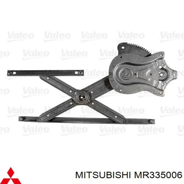 MR335006 Mitsubishi Mecanismo de acionamento de vidro da porta traseira direita