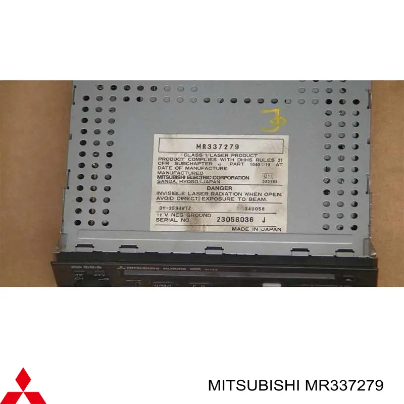 Aparelhagem de som (rádio AM/FM) Mitsubishi MR337279 preço, a partir de 169,15 USD