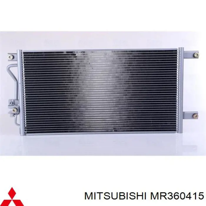 Radiador de aparelho de ar condicionado Mitsubishi MR360415 preço, a partir de 83,59 USD