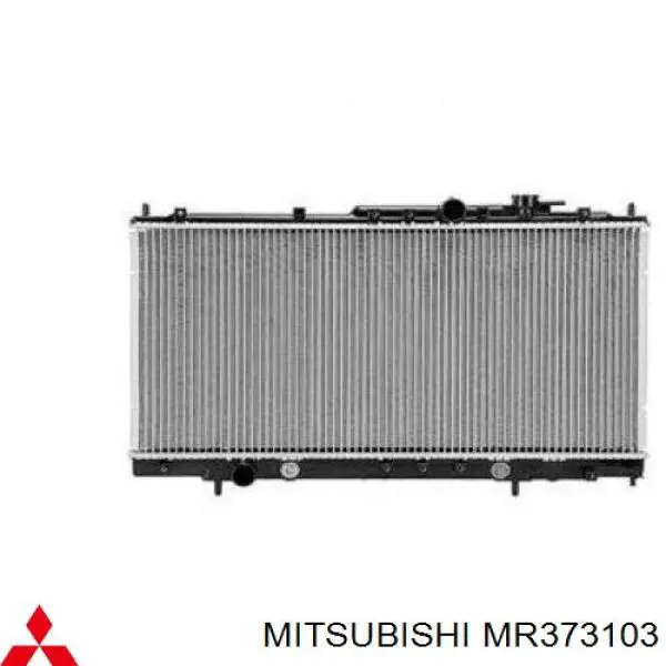 MR373103 Mitsubishi Radiador de esfriamento de motor