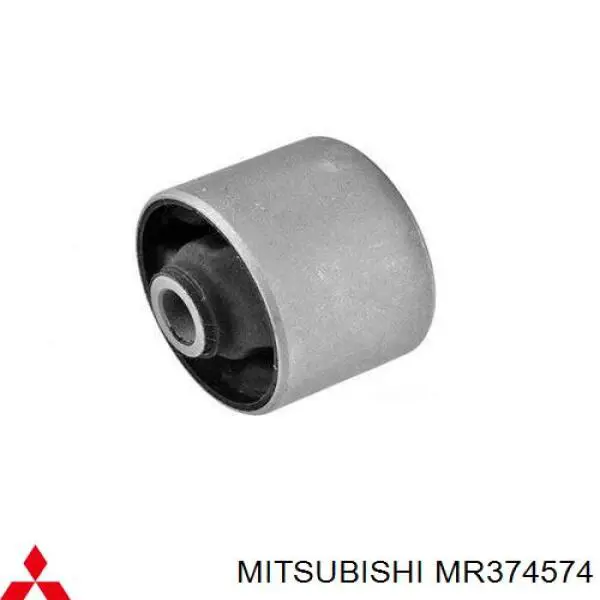 MR374574 Mitsubishi Bloco silencioso dianteiro de travessa de fixação de redutor dianteiro