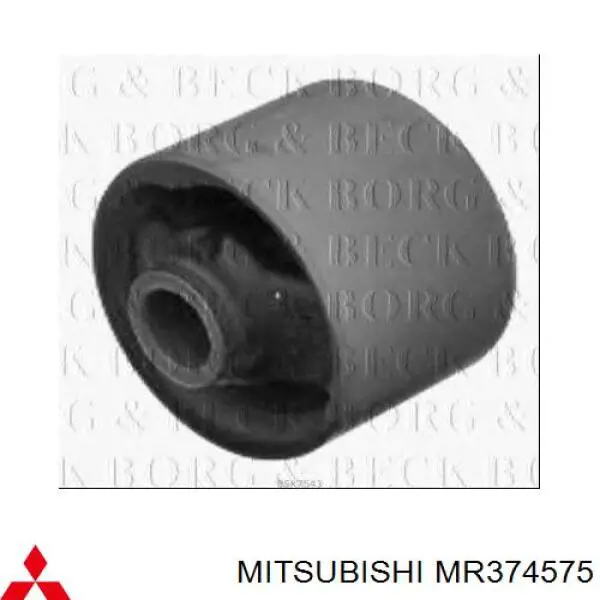 MR374575 Mitsubishi Bloco silencioso traseiro de travessa de fixação de redutor dianteiro