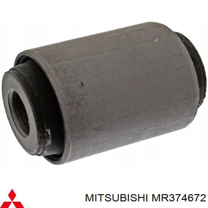 MR374672 Mitsubishi Bloco silencioso do braço oscilante inferior traseiro