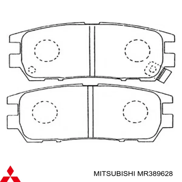Kit de molas de fixação de sapatas de disco traseiras Mitsubishi MR389628 preço, a partir de 16,66 USD