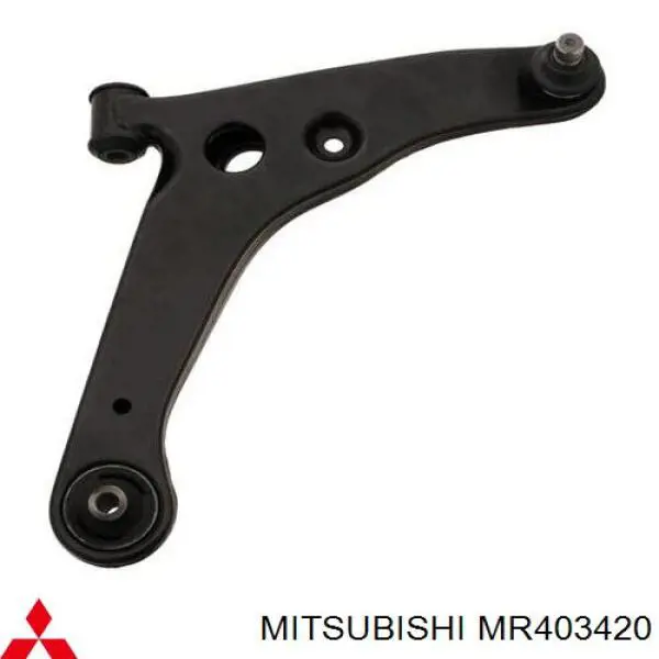 Braço oscilante inferior direito de suspensão dianteira Mitsubishi MR403420 preço, a partir de 86,19 USD