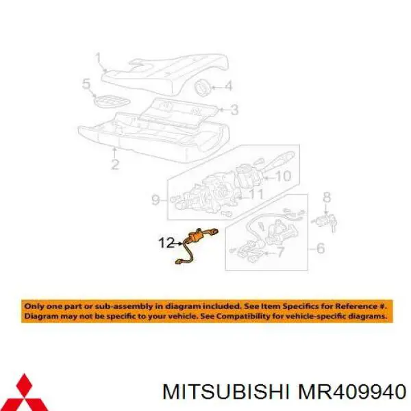  Mitsubishi MR409940 preço, a partir de 143,88 USD