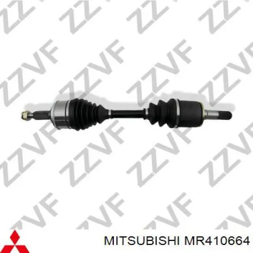 MR410664 Mitsubishi Semieixo (acionador) dianteiro esquerdo