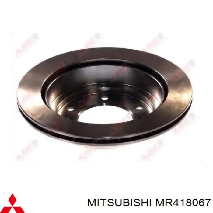 Compre MR418067 Mitsubishi Disco do freio traseiro