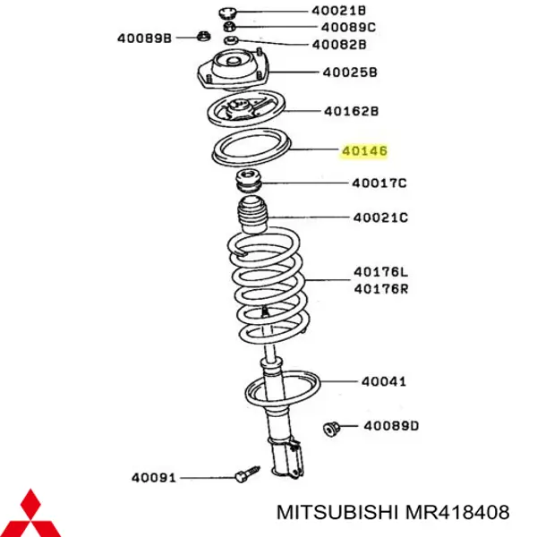 MR418408 Mitsubishi 