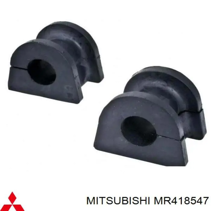 Compre MR418547 Mitsubishi Bucha de estabilizador traseiro