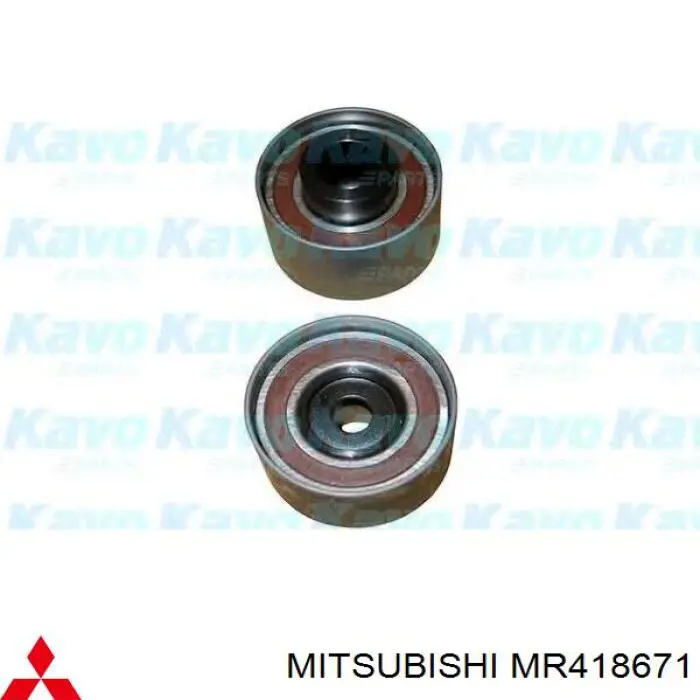 MR418671 Mitsubishi Bloco silencioso de viga traseira (de plataforma veicular)