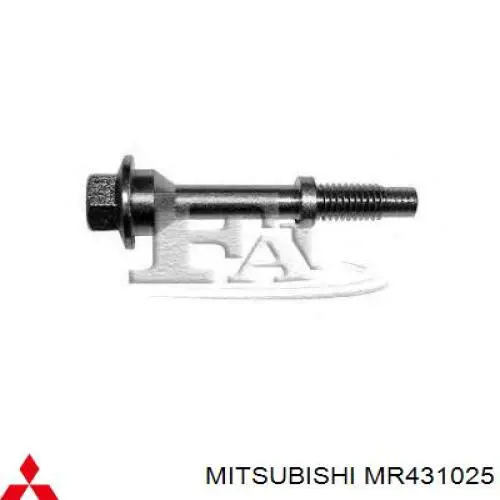 Parafuso do sistema de escape (do silenciador) Mitsubishi MR431025 preço, a partir de 5,32 USD