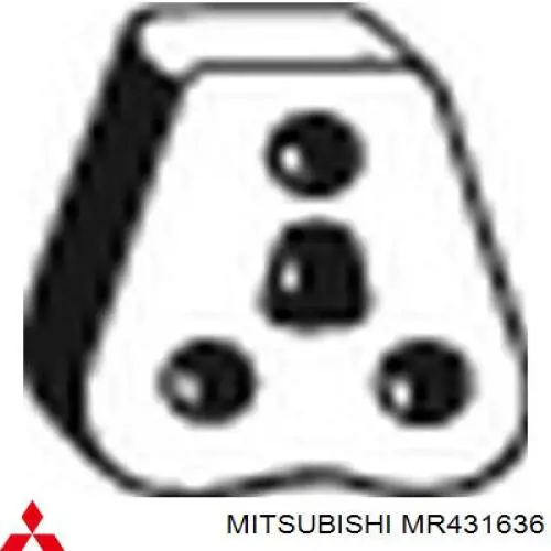  Mitsubishi MR431636 preço, a partir de  