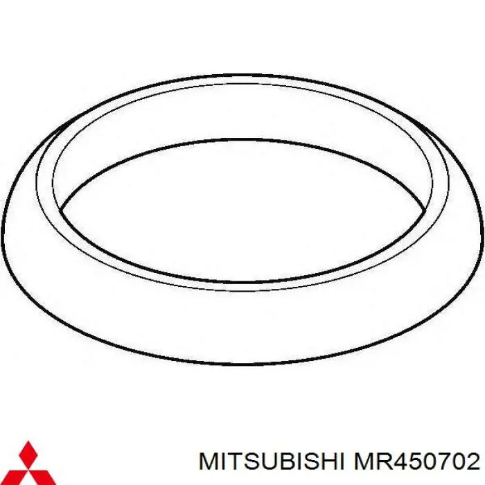 MR450702 Mitsubishi Vedante de tubo de admissão do silenciador
