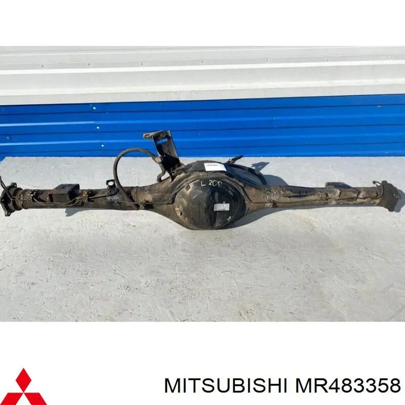 Redutor do eixo traseiro Mitsubishi L 200 IV KA, KB