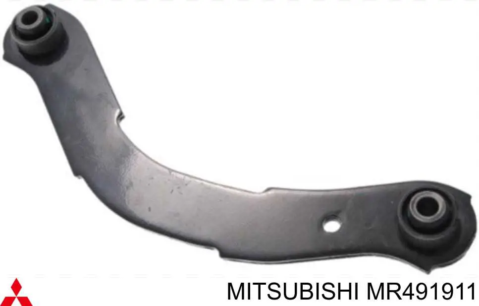 MR491911 Mitsubishi Braço oscilante superior esquerdo/direito de suspensão traseira