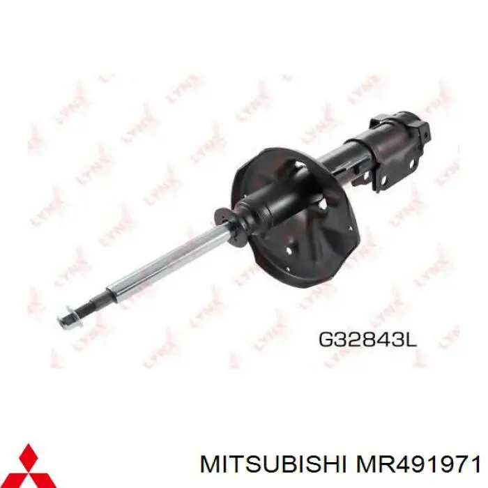 Amortecedor dianteiro esquerdo Mitsubishi MR491971 preço, a partir de 95,56 USD