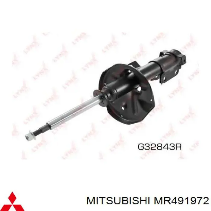 Amortecedor dianteiro direito Mitsubishi MR491972 preço, a partir de 101,76 USD
