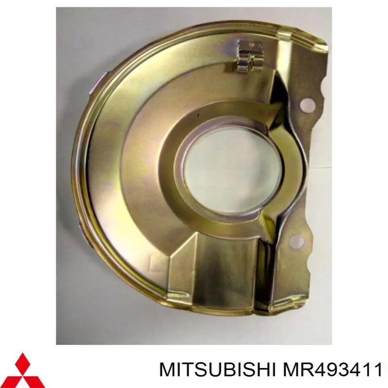 Proteção do freio de disco dianteiro esquerdo Mitsubishi MR493411 preço, a partir de 38,29 USD