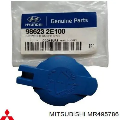 Tampa de tanque de fluido para lavador Mitsubishi MR495786 preço, a partir de 12,13 USD