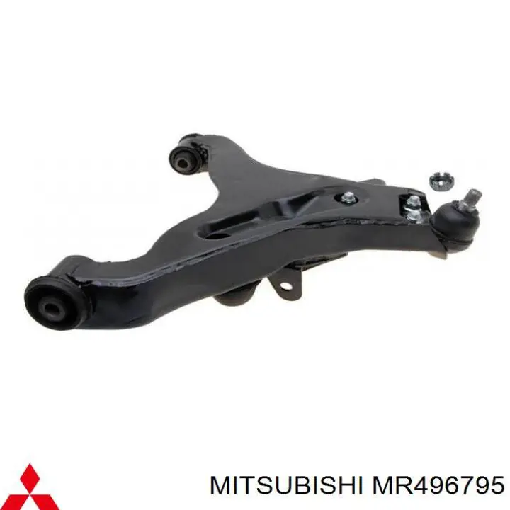 Braço oscilante inferior esquerdo de suspensão dianteira Mitsubishi MR496795 preço, a partir de 131,10 USD