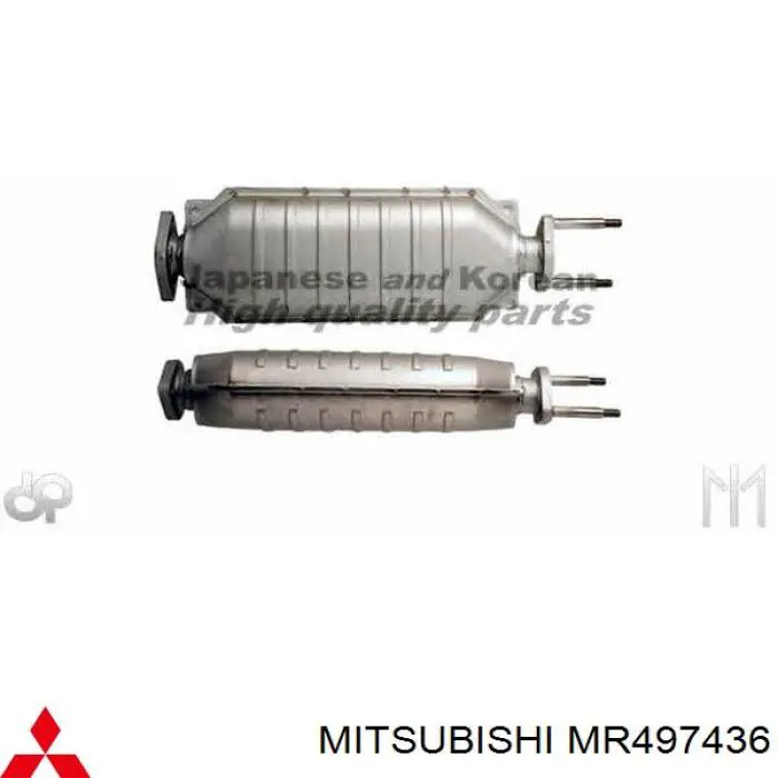 Convertidor - catalisador Mitsubishi Pajero III 