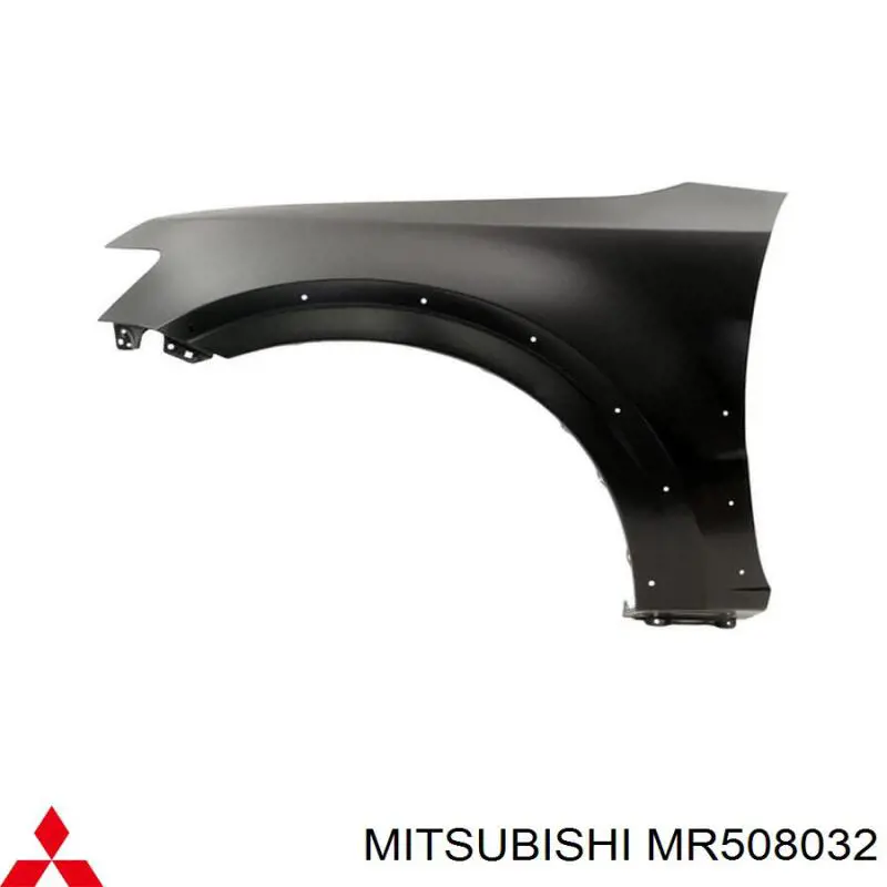Pára-lama dianteiro direito Mitsubishi MR508032 preço, a partir de 593,76 USD